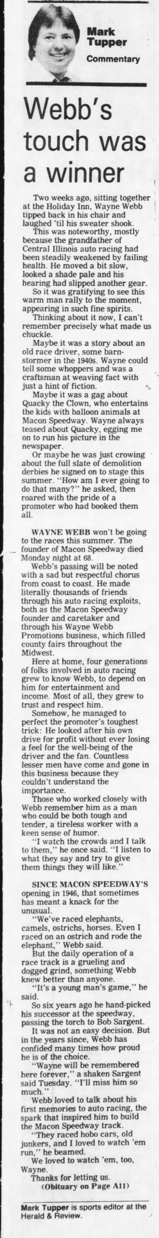Herald & Review April 1990
